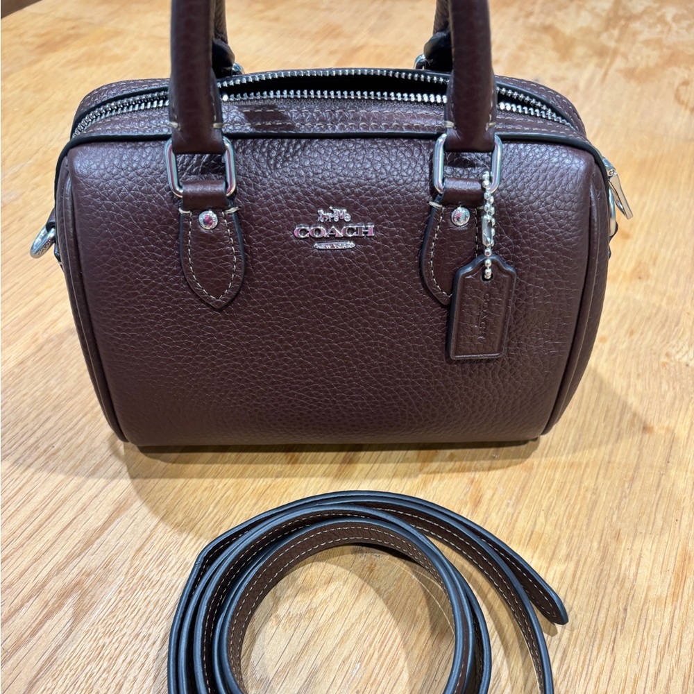Coach Mini Rowan in maple